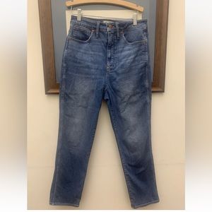 Madewell Curvy Stovepipe Jeans 28